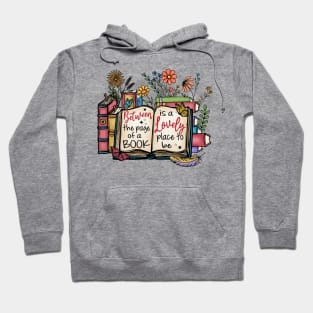 Book Lover , Colorful Bookshelf, Home Library , Reading Nook Hoodie